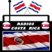ロゴ Radios Costa Rica 記号アイコン。