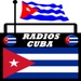 ロゴ Radios De Cuba 記号アイコン。