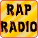 ロゴ Rap Music Radio Full Free 記号アイコン。
