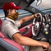 ロゴ Real Car Race Game 3d 記号アイコン。