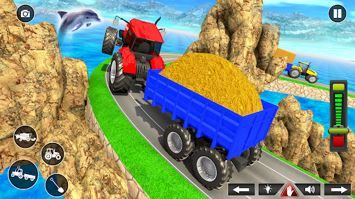 Image 1Real Tractor Driving Simulator Icône de signe.