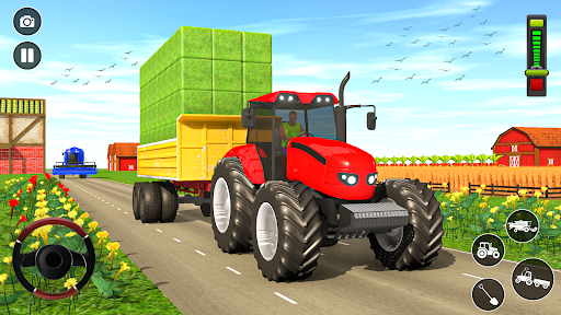 Image 2Real Tractor Driving Simulator Icône de signe.
