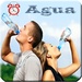 Logotipo Recordatorio Para Beber Agua Cada Dia Icono de signo