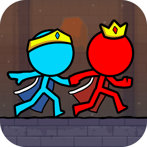 Logo Red And Blue Stickman 2 Icon