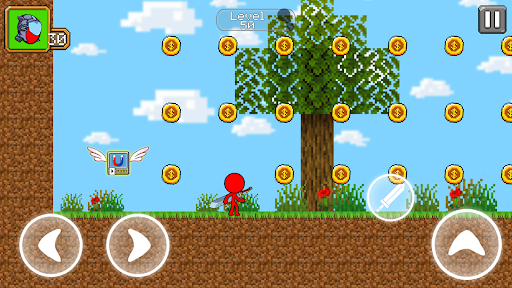 Image 1Red Stickman Parkour Fighter Icon