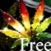 Logotipo Reggae Love Peace Trial Icono de signo