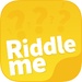 Le logo Riddle Me Icône de signe.