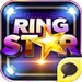 Le logo Ring Star Icône de signe.