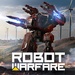 商标 Robot Warfare Mech Battle 签名图标。