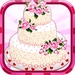 presto Rose Wedding Cake Game Icona del segno.