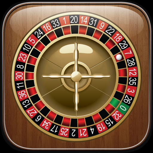 Logotipo Roulette Casino Style Icono de signo