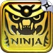 Logotipo Rush Ninja Icono de signo