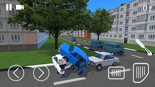 Image 0Russian Car Crash Simulator Icône de signe.