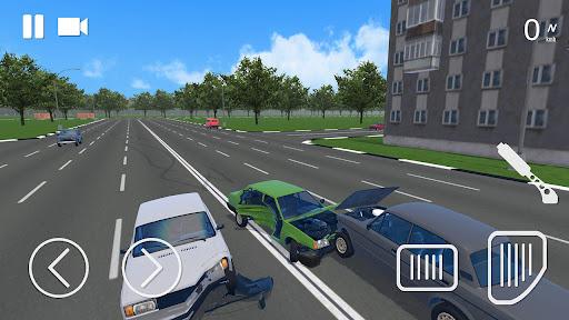 Image 4Russian Car Crash Simulator Icône de signe.
