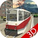 ロゴ Russian Tram Simulator 3d 記号アイコン。