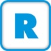 Le logo Rynga Icône de signe.