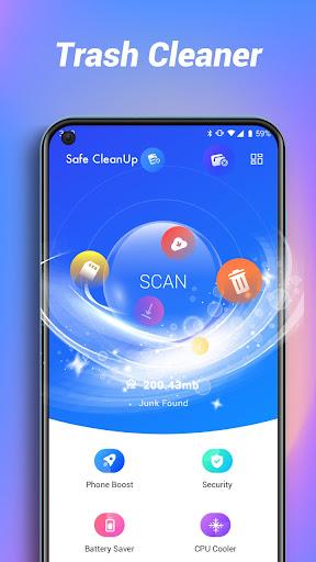 Imagen 1Safe Cleanup Boost Phone Icono de signo