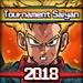 Le logo Saiyan Tournament God Warriors Dragon Z Icône de signe.
