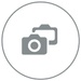 ロゴ Samsung Dual Camera 記号アイコン。