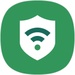 ロゴ Samsung Secure Wi Fi 記号アイコン。