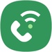 ロゴ Samsung Wi Fi Calling 記号アイコン。