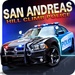 Logo San Andreas Hill Climb Police Icon
