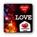 Le logo San Valentin Imagenes Amor Icône de signe.