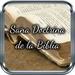 Le logo Sana Doctrina De La Biblia Icône de signe.