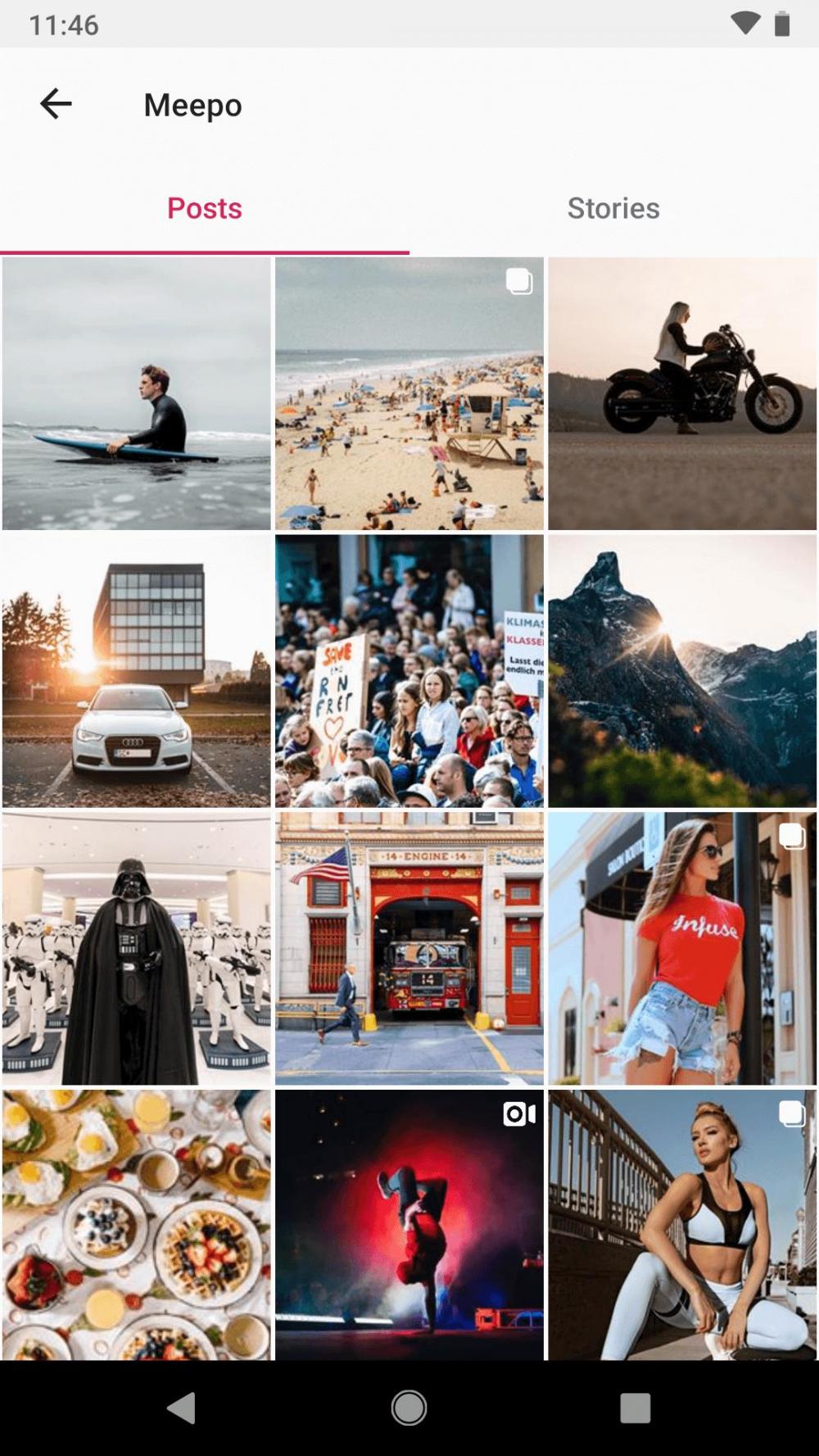 图片 3Save Story Instagram 签名图标。