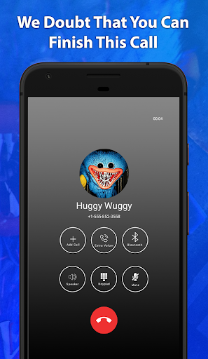 छवि 2Scary Huggy Wuggy Game Fake Chat And Video Call चिह्न पर हस्ताक्षर करें।