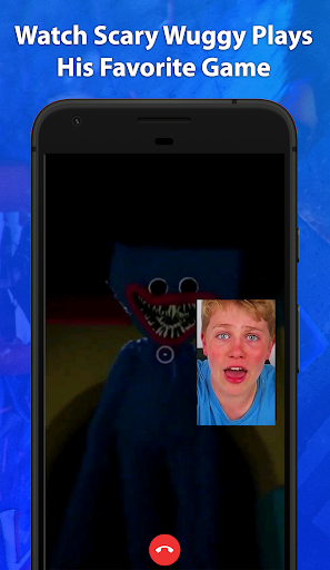 छवि 3Scary Huggy Wuggy Game Fake Chat And Video Call चिह्न पर हस्ताक्षर करें।