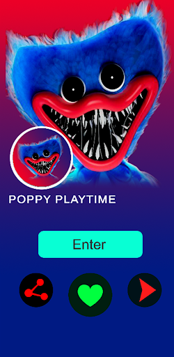 Image 1Scary Poppy Playtime Fake Call Icône de signe.
