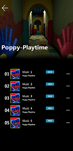 Image 4Scary Poppy Playtime Fake Call Icône de signe.