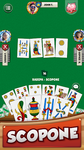 immagine 3Scopa Italian Card Game Icona del segno.