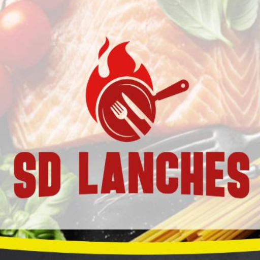 商标 Sd Lanches 签名图标。