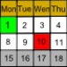 ロゴ Shift Calendar 記号アイコン。