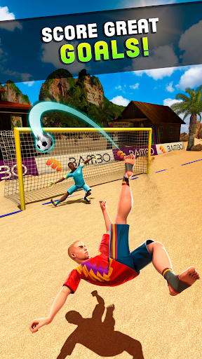 छवि 2Shoot Goal Jogos De Futebol Praia चिह्न पर हस्ताक्षर करें।