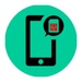 Le logo Sim Card Re Registration Bd By Mobile Icône de signe.