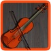 Le logo Simulador De Violino Icône de signe.