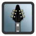 Le logo Sintonizador Guitarra Electrica Icône de signe.