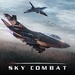 Le logo Sky Combat Icône de signe.