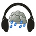 Le logo Sleep On Sound Of Rain Icône de signe.