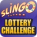 Le logo Slingo Lottery Challenge Icône de signe.