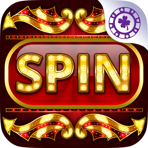 Logotipo Slot Machines Casino Games Icono de signo
