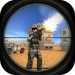Le logo Sniper Shooter 3d Free Icône de signe.