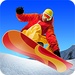 Le logo Snowboard Master Icône de signe.