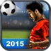Logotipo Soccer 2015 Icono de signo