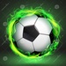 Le logo Soccer Bet Green Icône de signe.