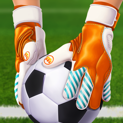 商标 Soccer Goalkeeper 2022 签名图标。