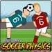 Le logo Soccer Physics Crazy Edition Icône de signe.